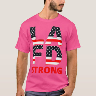 LA Fire Department Strong Classic TShirt