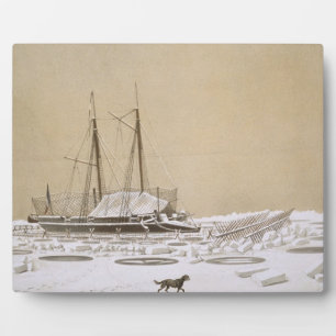 La Fleche in Kil-Bouroun von Eis überfallen, von ' Fotoplatte