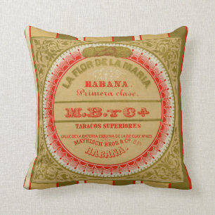 La Flor de la Maria Throw Kissen