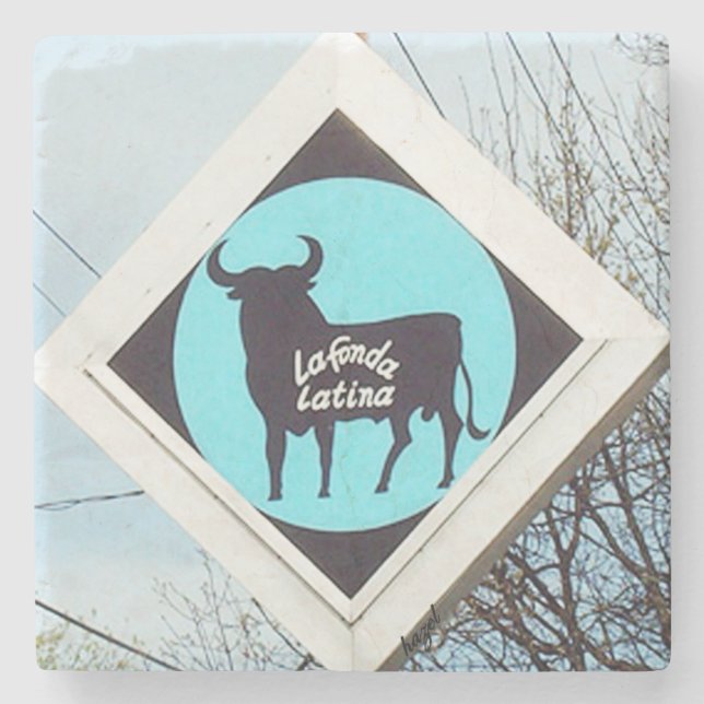 La Fonda, La Fonda Atlanta, La Fonda Steinuntersetzer (Vorderseite)