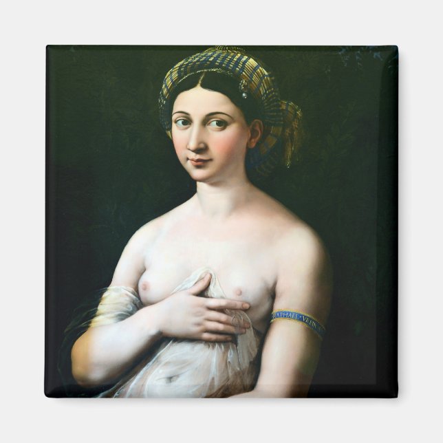 La Fornarina, Raphael Magnet (Vorne)