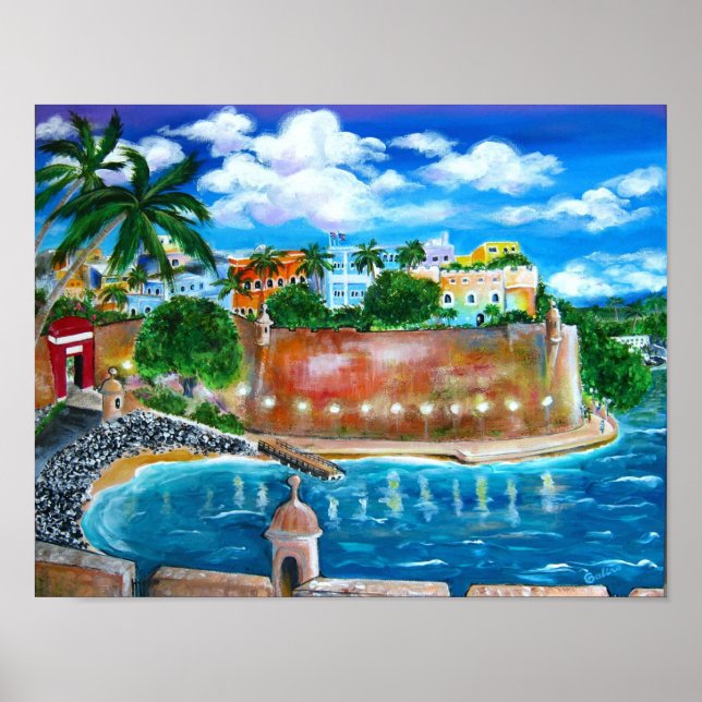 La Fortaleza, San Juan, Puerto Rico Poster (Vorne)