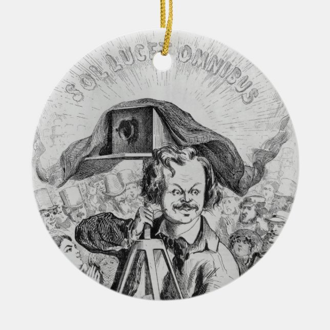 "La Fotografie, Nadar (1820-1910) Le großartig Keramik Ornament (Vorne)