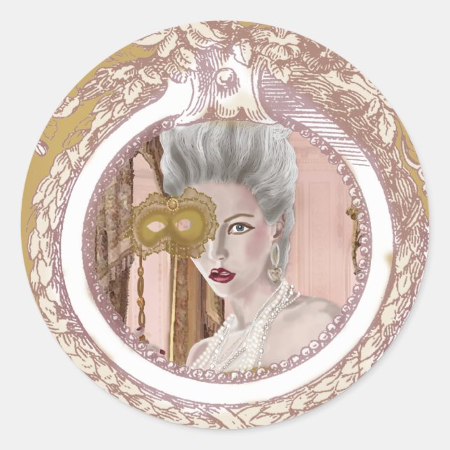 La FRAGE c'est voulez-vous Stickers (Vorderseite)