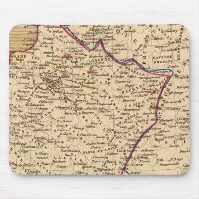 La France 1814 a 1840 Mousepad (Vorne)