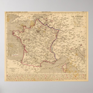 La France 1814 a 1840 Poster