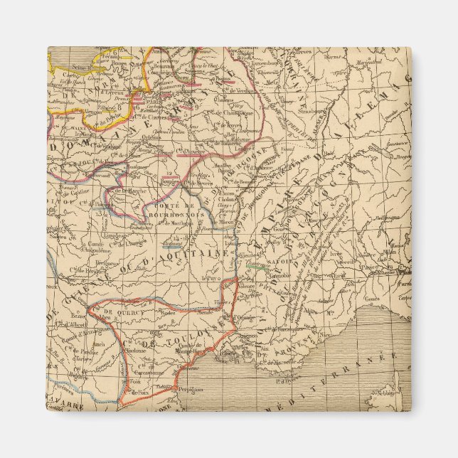 La France 996 a 1108 Magnet (Vorne)