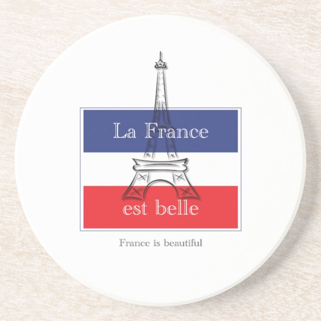 La France est Belle Untersetzer (Vorne)