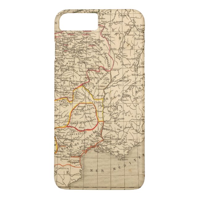 La Frankreich 1180 1223 Case-Mate iPhone Hülle (Rückseite)