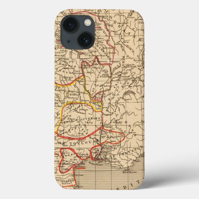 La Frankreich 1223 1270 Case-Mate iPhone Hülle (Rückseite)