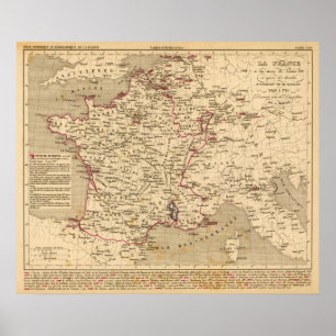 La Frankreich 1643 1715 Poster