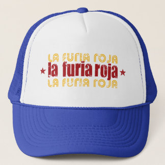 La Furia Roja Fernlastfahrer-Hut Truckerkappe