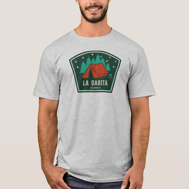 La Garita Wilderness Colorado Camping T-Shirt (Vorderseite)