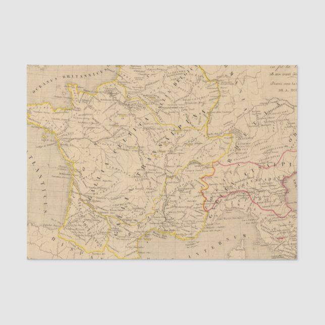 La Gaule Seidenpapier (Vorderseite)