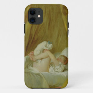 "La Gimblette", Mädchen mit einem Hund, c.1770 ( Case-Mate iPhone Hülle