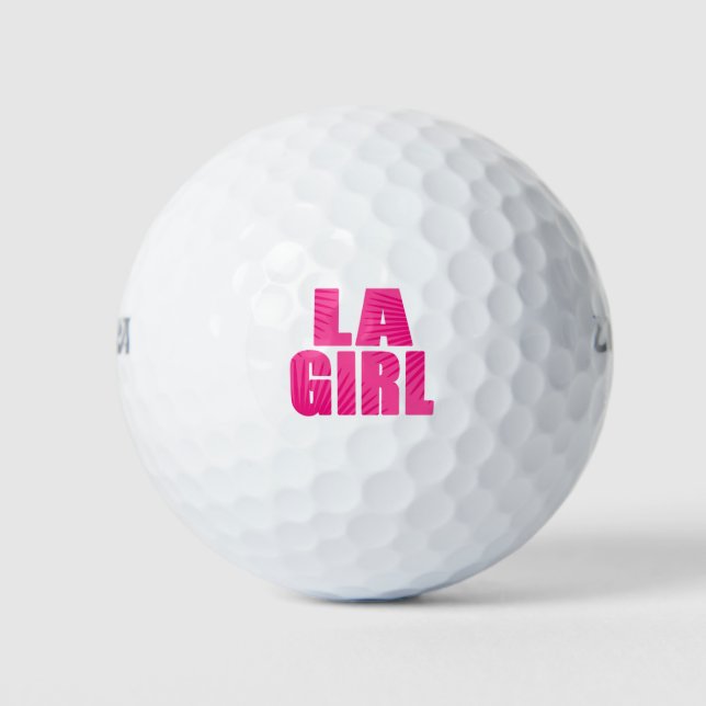 LA Girl Golfball (Vorderseite)