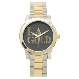 LA GOLD ARMBANDUHR