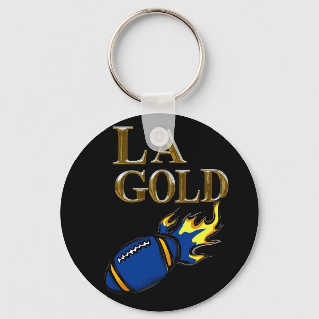 LA GOLD SCHLÜSSELANHÄNGER (Vorderseite)