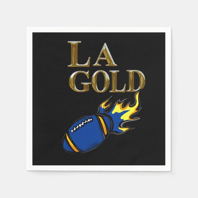 LA GOLD SERVIETTE (Vorderseite)