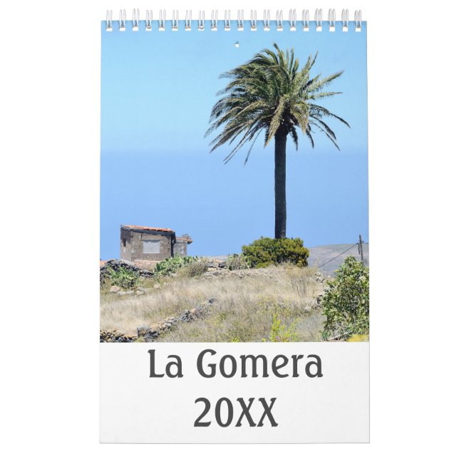 La Gomera, Kanarische Inseln 12 Monate Kalender (Titelbild)