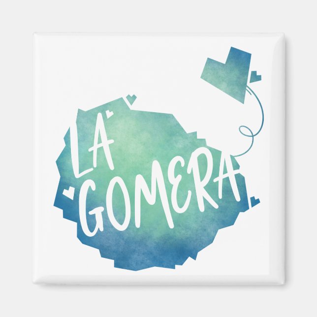 La Gomera Magnet (Vorne)