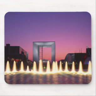 La Grande Arche, La Defense, Paris, Frankreich Mousepad