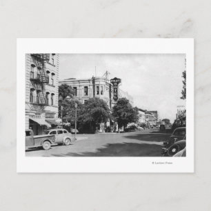 La Grande, Oregon Main Street View Foto Postkarte