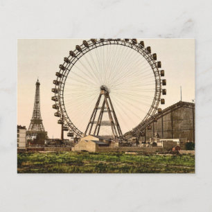 La grande rue (d.h. Rad), Paris, Frankreich klassi Postkarte