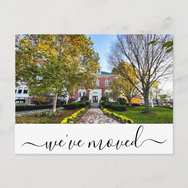 La Grange Illinois Moving Announccard Ankündigungspostkarte (Vorderseite)