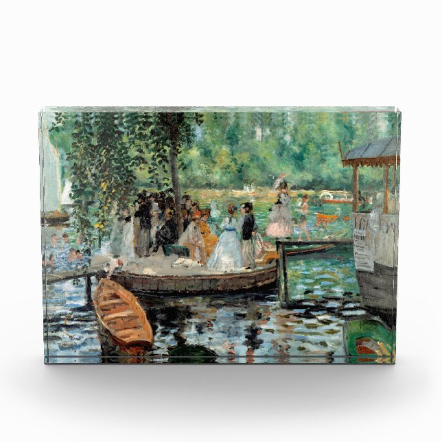 La Grenouillère Auguste Renoir Fotoblock (Vorderseite)