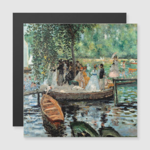 La Grenouillère Auguste Renoir Magnetkarte