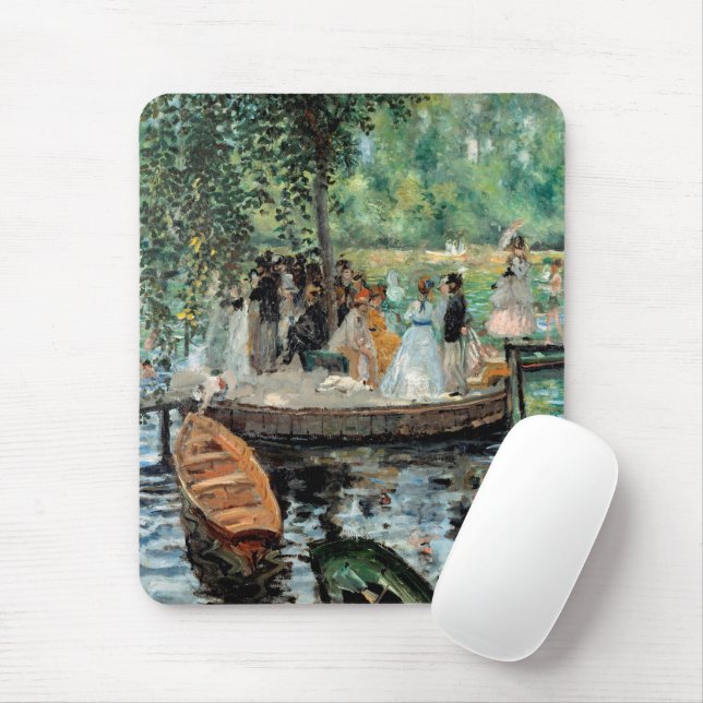 La Grenouillère Auguste Renoir Mousepad (Mit Mouse)