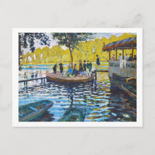 La Grenouillere Claude Monet Kunstmalerei Postkarte