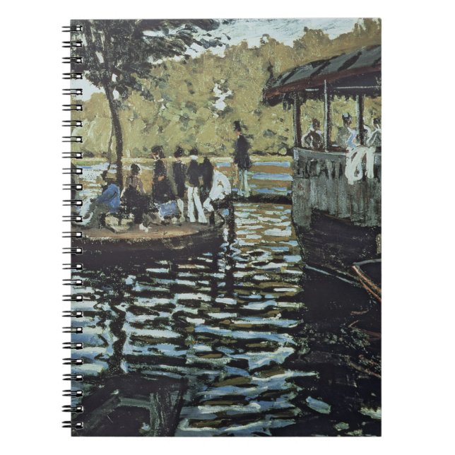 La Grenouillere Claude Monets | Notizblock (Vorderseite)