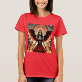 La Guardiana del Infierno: Belleza y Oscuridad T-Shirt