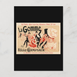 La Gummi Postkarte