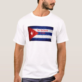 La Habana Kuba Flagge T-Shirt
