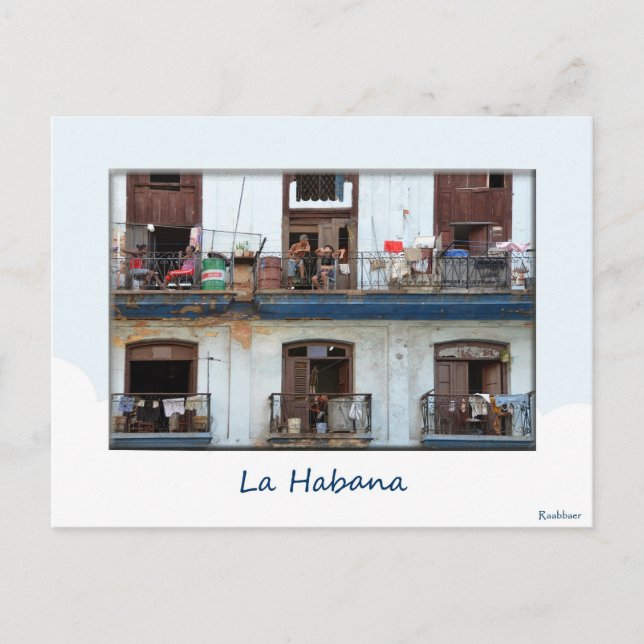 LA HABANA POSTKARTE (Vorderseite)