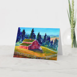 La Honda Red Barn Karte