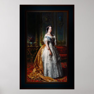 La infanta Luisa Fernanda de Borbón Poster