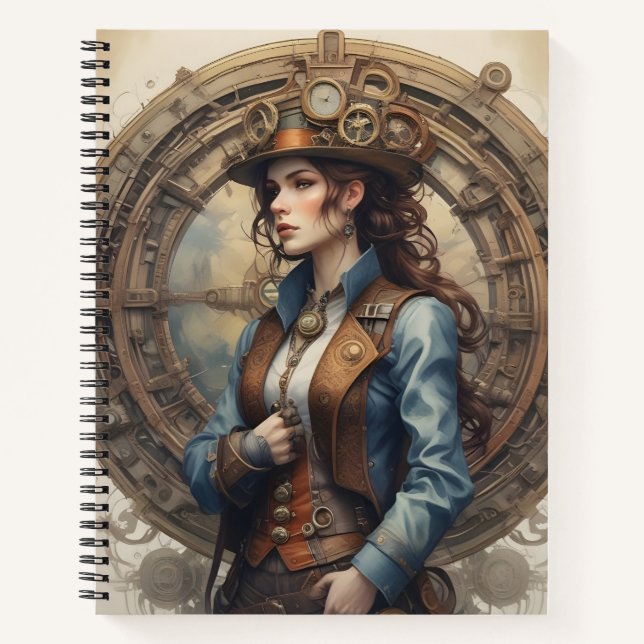 La Ingeniera del Tiempo Notizbuch (Vorderseite)