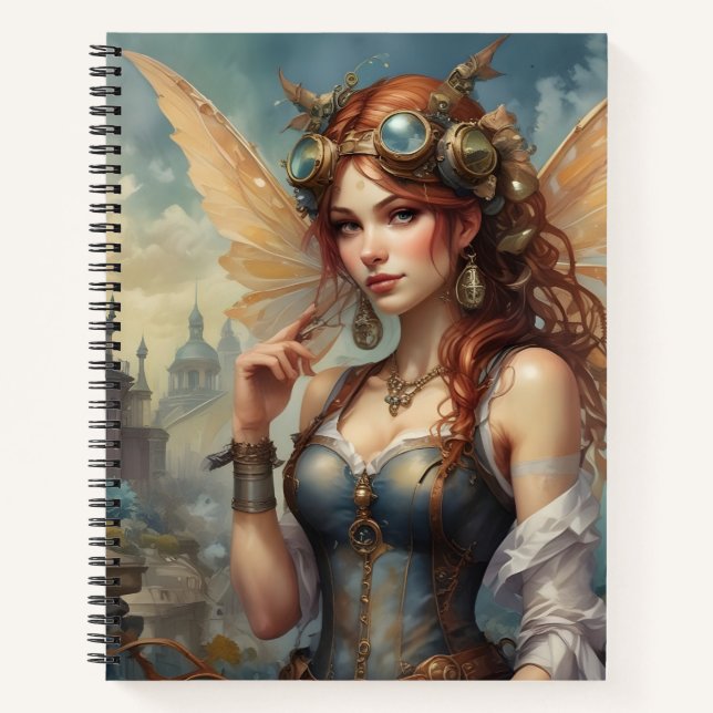 La Inventora Alada Notizbuch (Vorderseite)