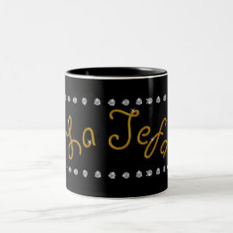 La Jefa Bling Zweifarbige Tasse