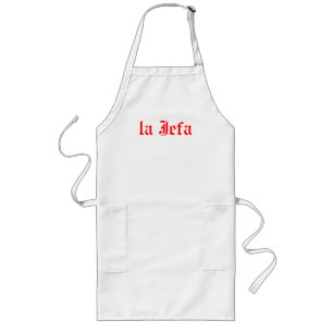 La jefa lange schürze