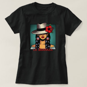 La Jibaraza 10 – Puerto-ricanische Jíbara • Boricu T-Shirt