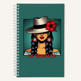 La Jíbaraza 10 – Puerto-ricanische Jíbara-Kunst •  Notizbuch