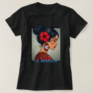 La Jibaraza 14 – Puerto-ricanische Jíbara • Boricu T-Shirt