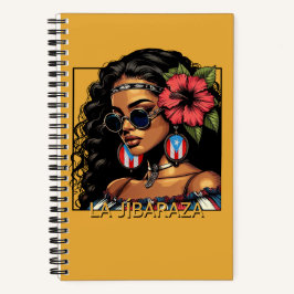La Jíbaraza 1 – Puerto-ricanische Jíbara Kunst • B Notizbuch