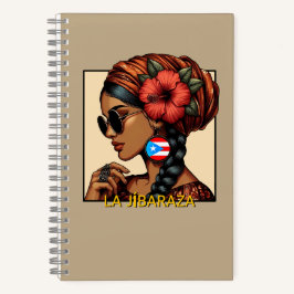 La Jíbaraza 2 – Puerto Rican Jíbara Art • Boricua Notizbuch
