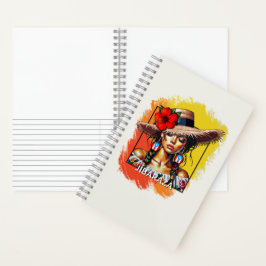 La Jíbaraza 5 – Puerto-ricanische Jíbara-Kunst • B Notizbuch